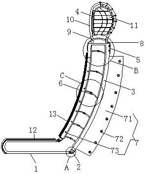 Automobile seat cover convenient to disassemble and assemble