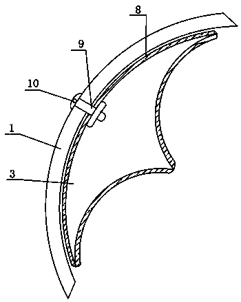 Special high-flexibility and bending-resistant photoelectric composite cable for sweeping robots and fixing clamp thereof