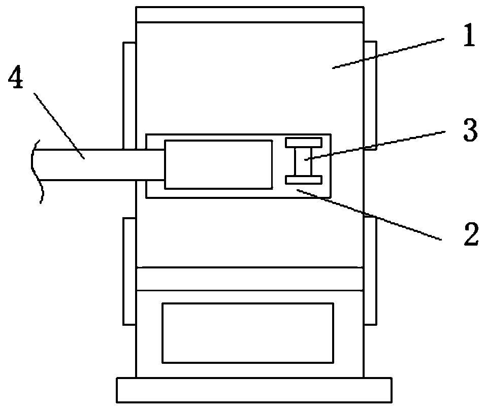 Bridge bottom surface crack width measurement device