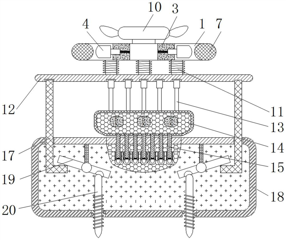 Wind power generation device capable of preventing overload operation and being stably fixed