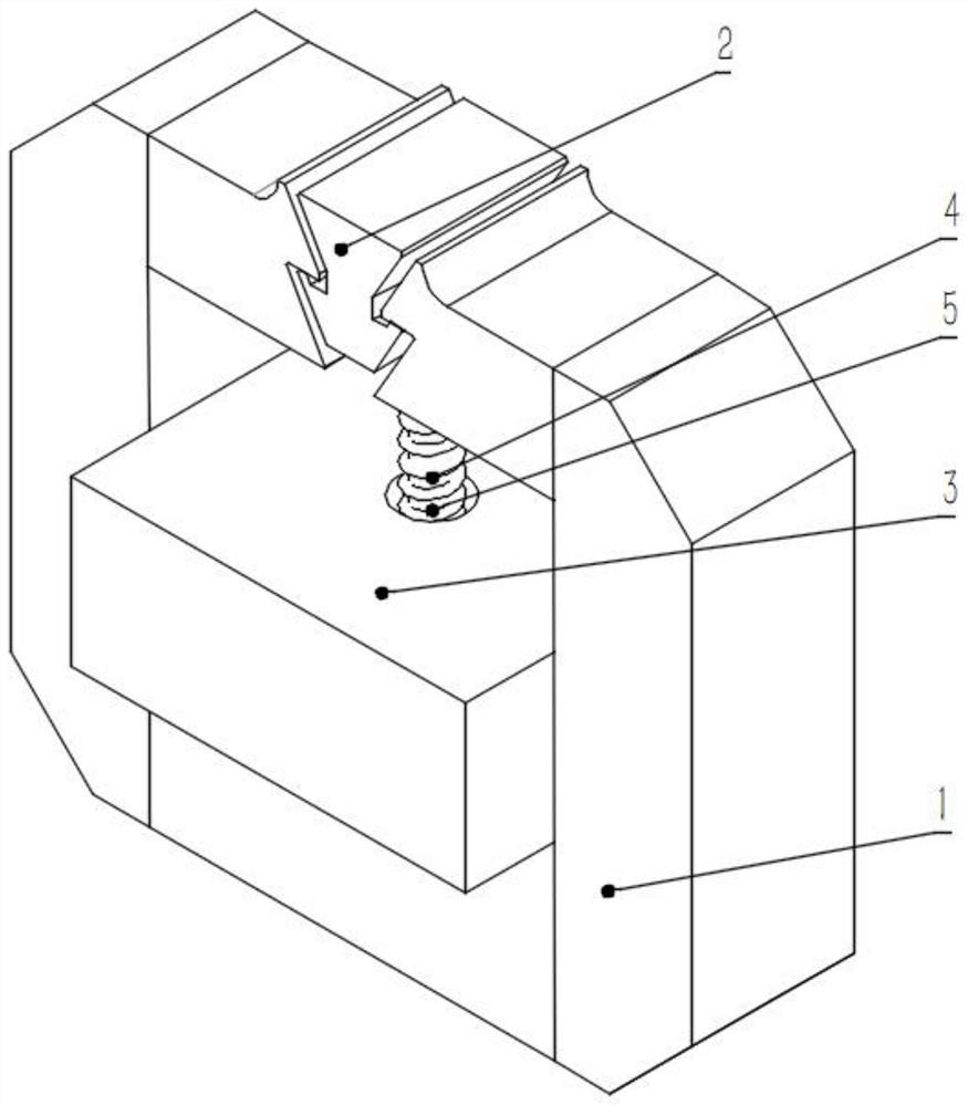 Direct current over-current tripping device