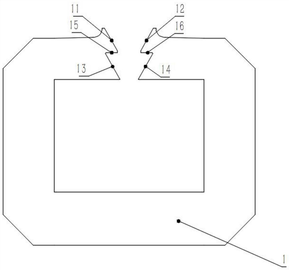 Direct current over-current tripping device