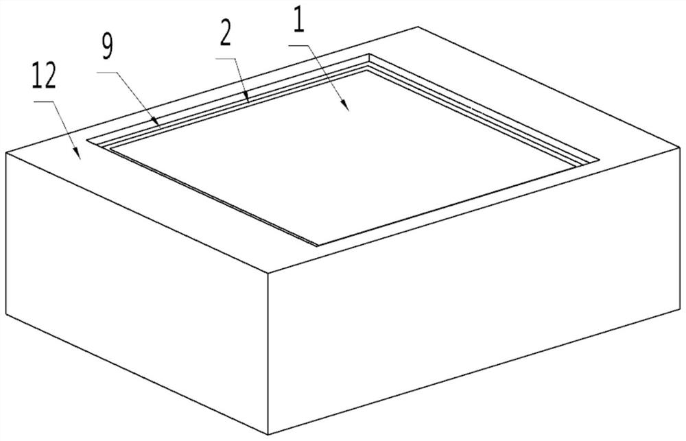 New energy automobile energy storage protection device with stable structure