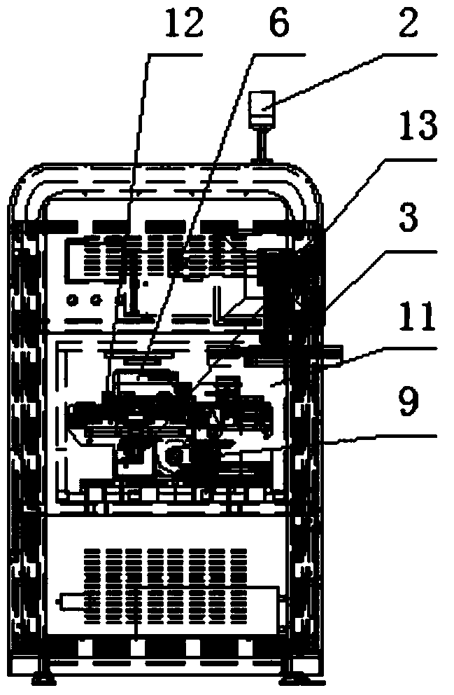 A concentrator gprs communication test system and method