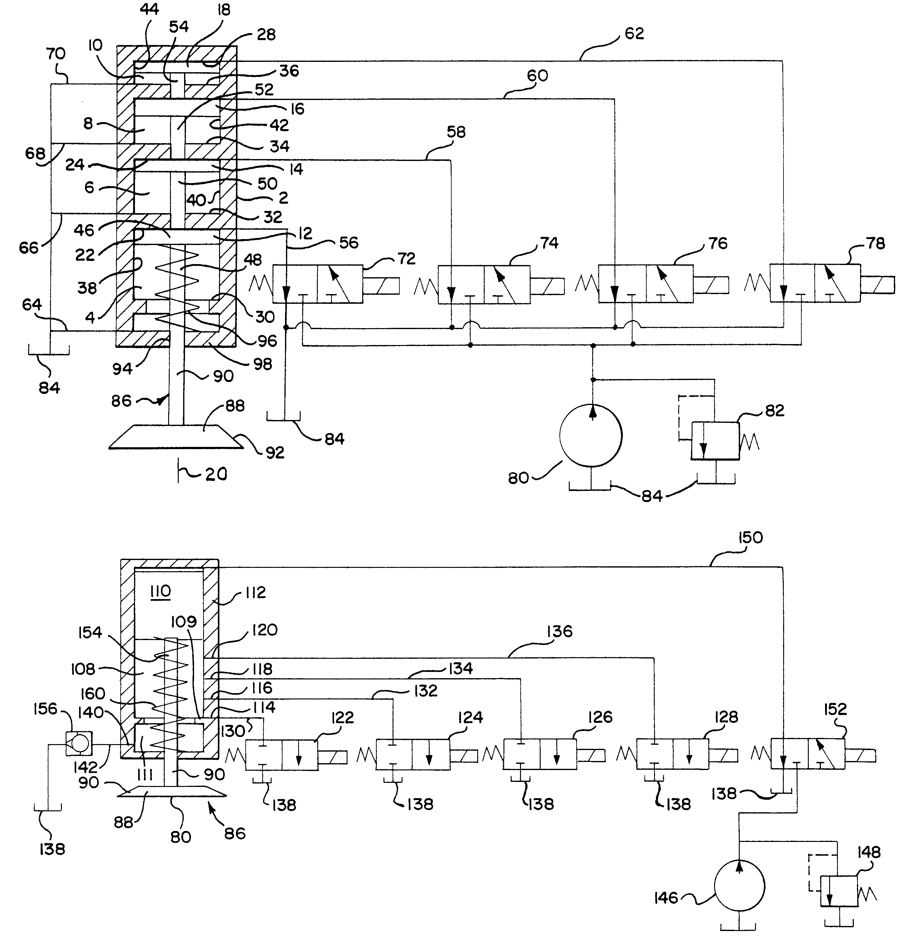 Variable engine valve control system