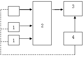 Method and device for controlling intermittent operation of stirring device of sludge storage pool