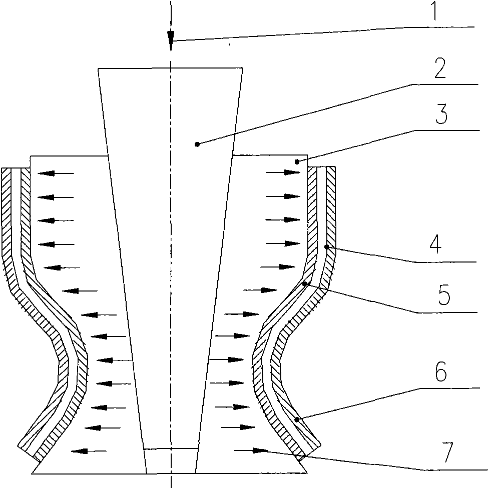 Manufacturing of composite sandwich nozzle by dynamic pressurizing transient liquid phase diffusion welding