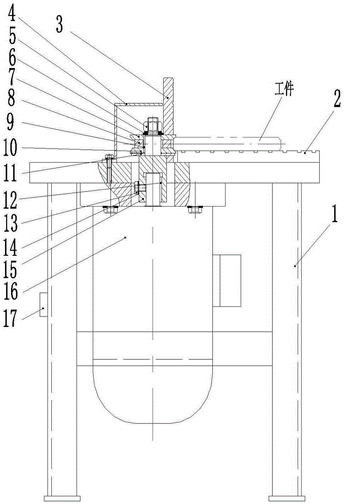 Small plate table type chamfering machine