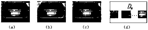 Structure sparse tracking method based on significance weighting