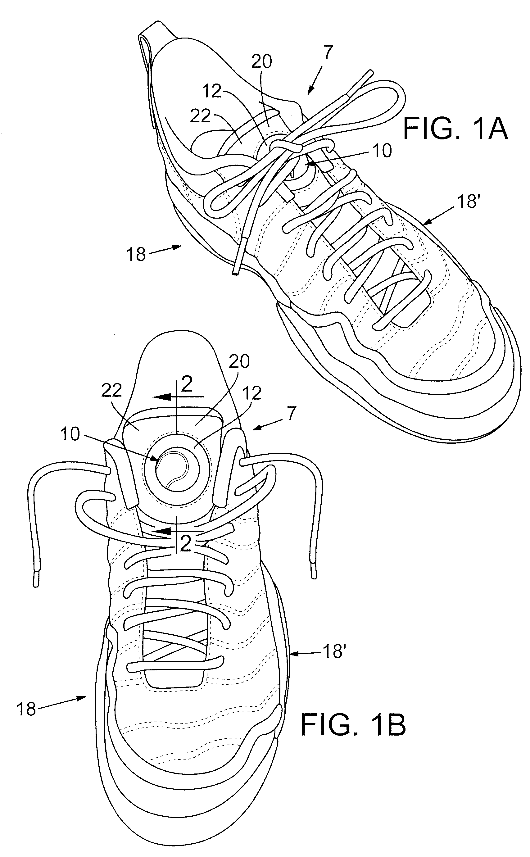 Dampening system for stringed-racquet