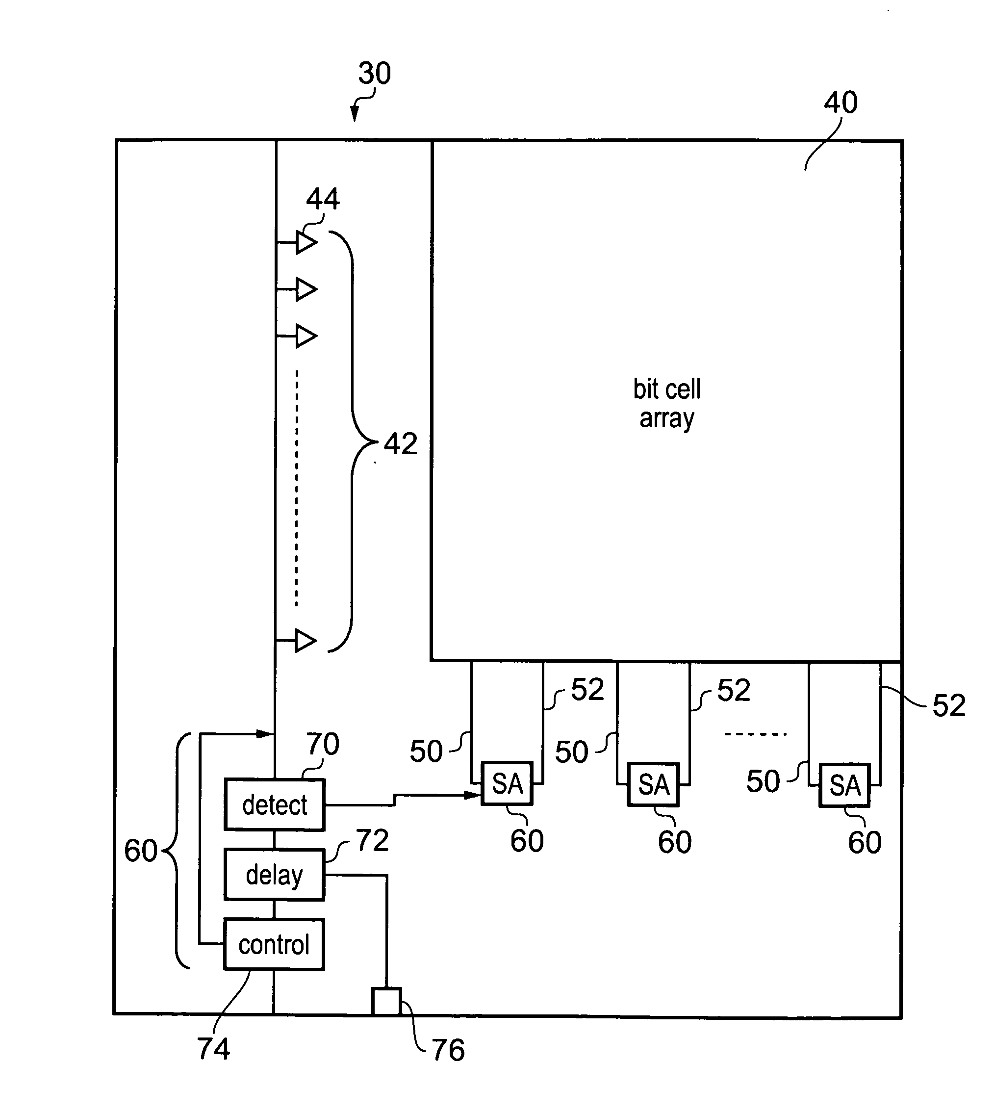 Read stability of a semiconductor memory