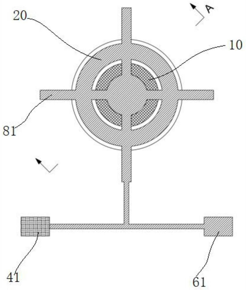 Transducer unit, transducer array, preparation method and energy equipment