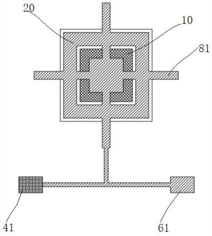 Transducer unit, transducer array, preparation method and energy equipment