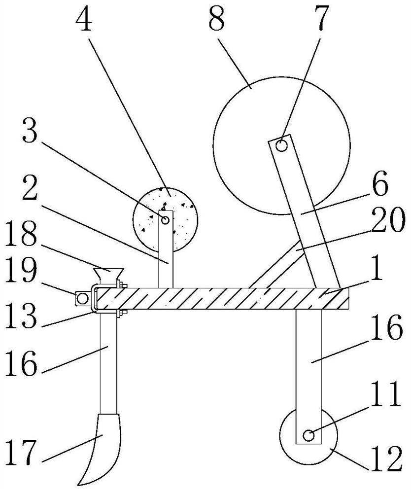 Farmland underground water seepage irrigation equipment and use method thereof