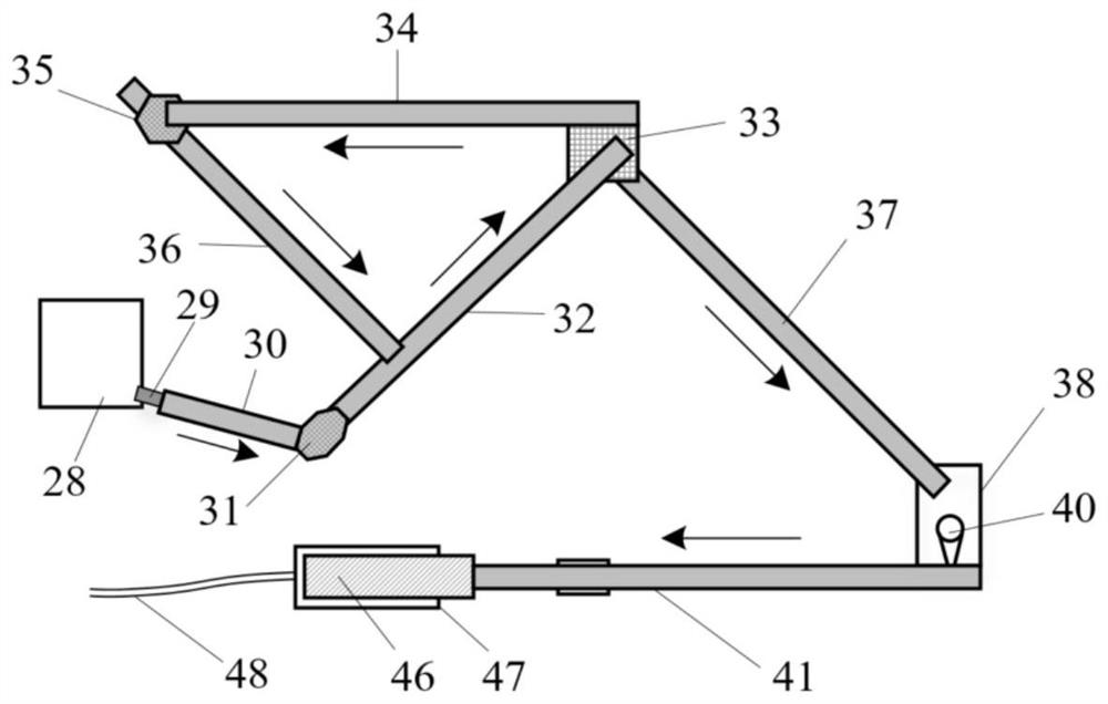 Barren rock and tailing mixed slurry preparation and pumping filling device