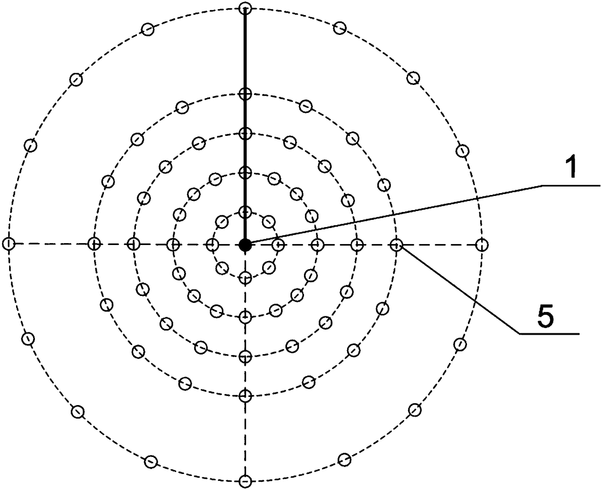 Building soil wind erosion measuring device and method