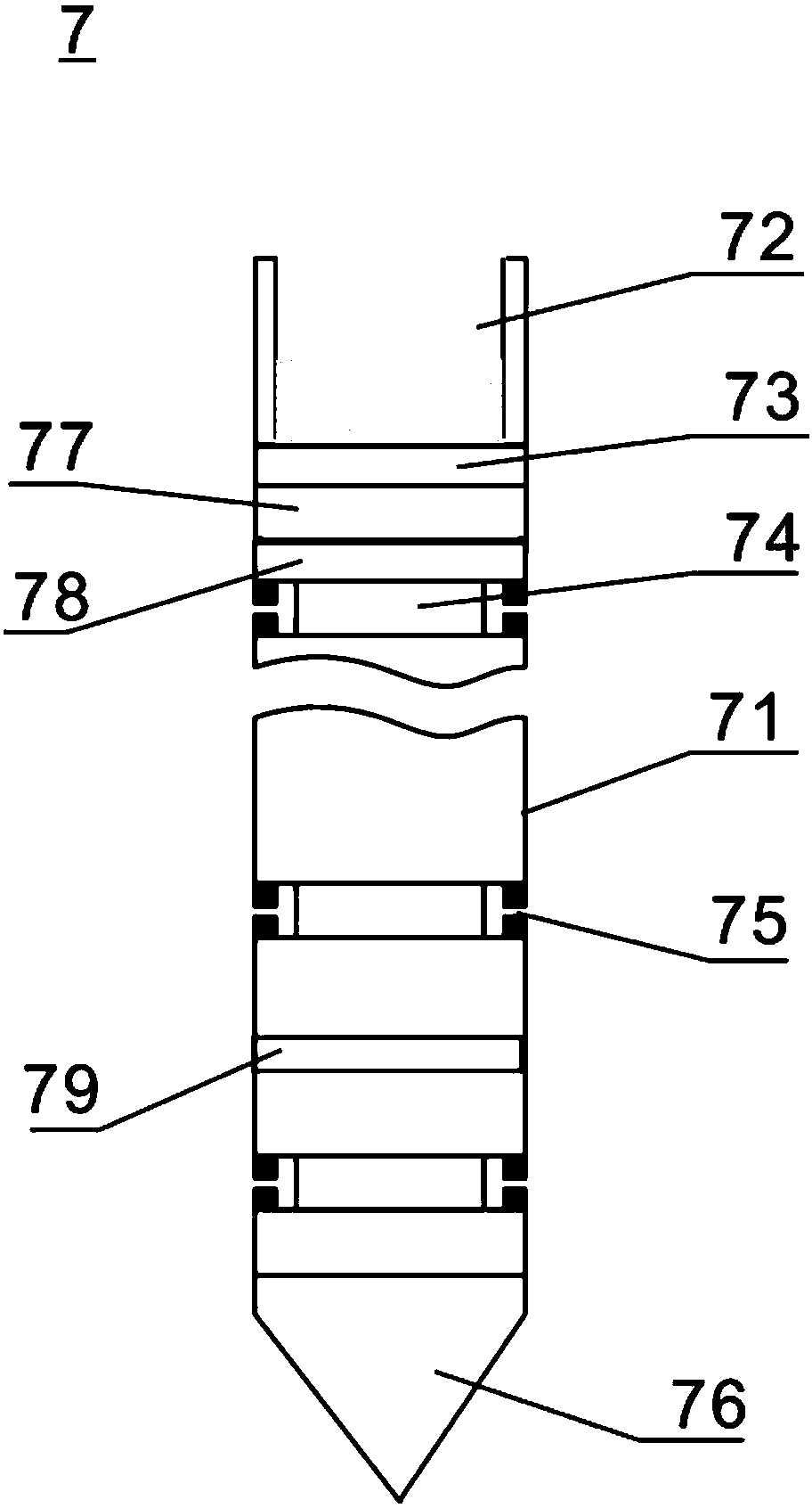 Building soil wind erosion measuring device and method