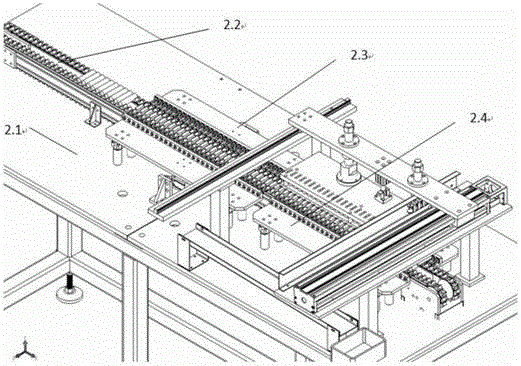 Type 18650 lithium ion battery's automatic detection line and the method