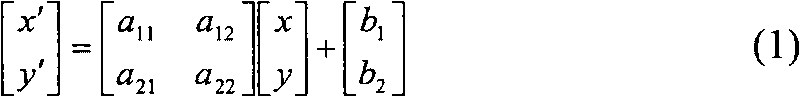 Electronic image stabilizing method for digital videos