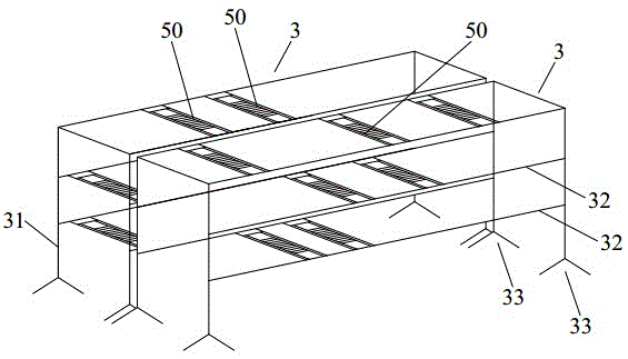 Alcohol-based fuel type radiator tobacco curing barn with heat-insulation walls