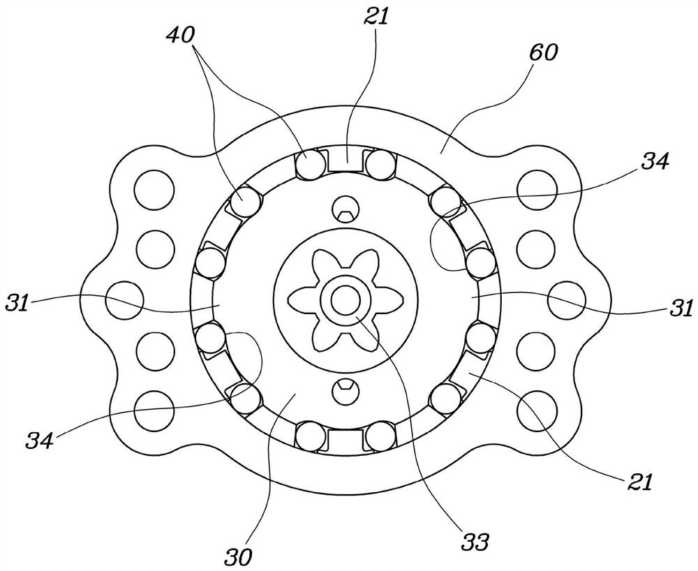 Pumping device for seat of vehicle