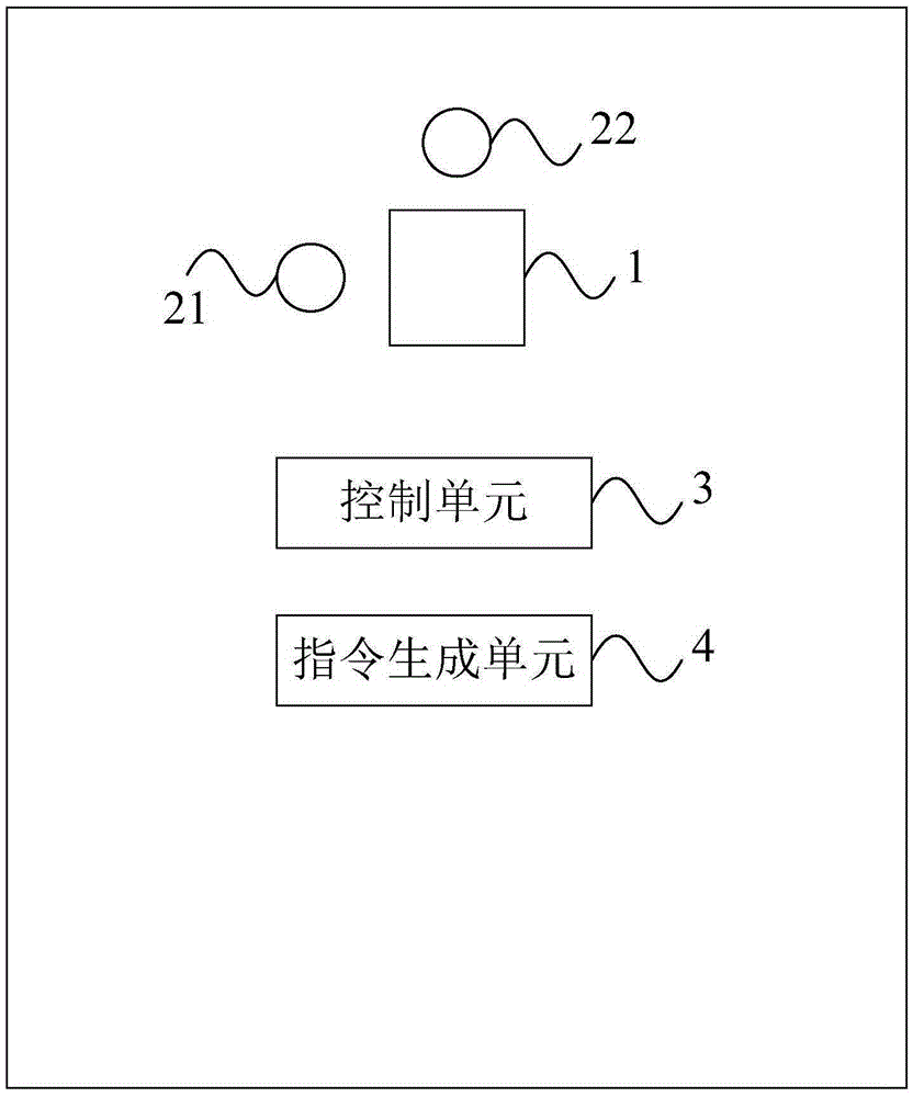 Mobile terminal and slide instruction generation method thereof