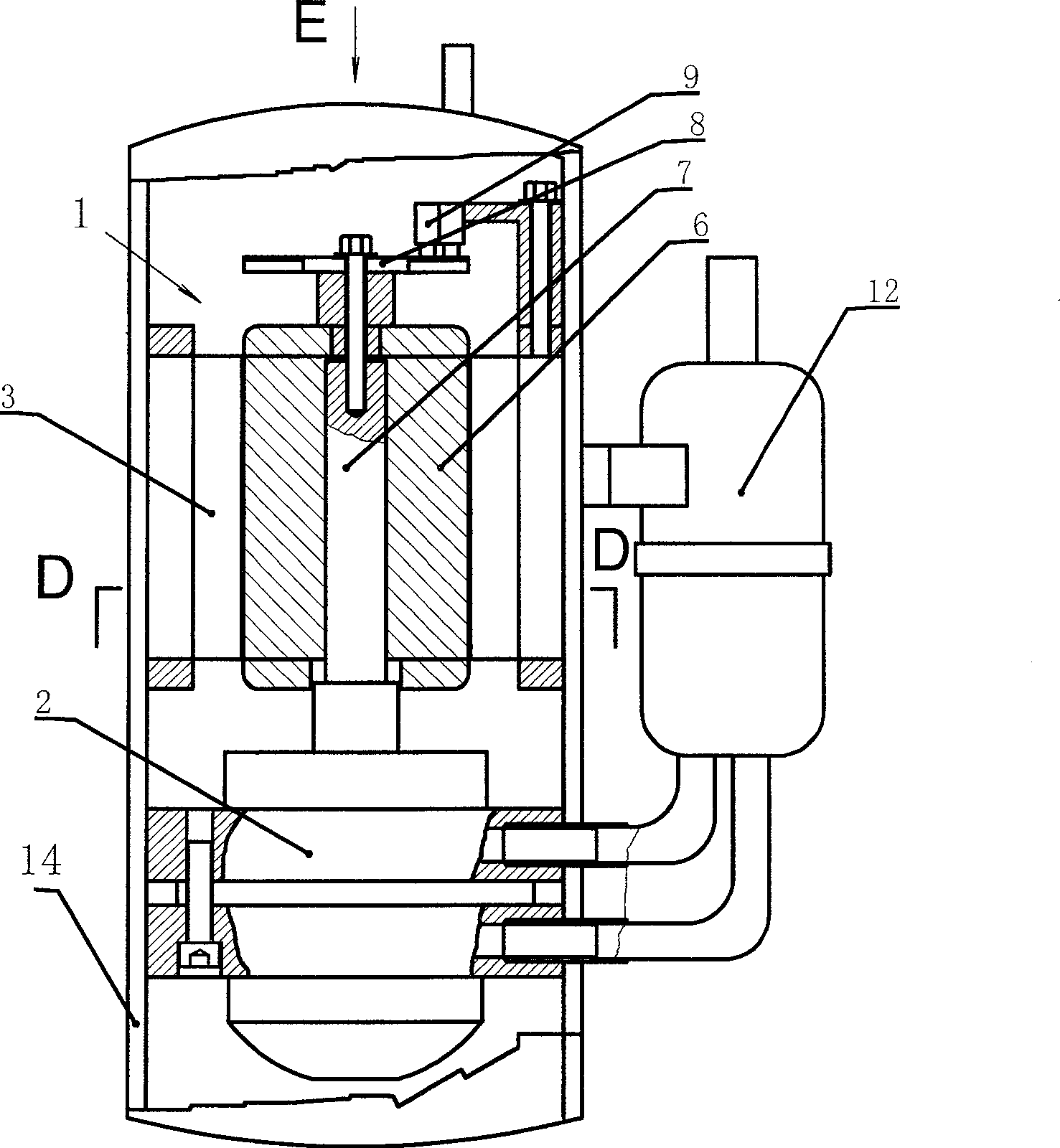 Refrigeration compressor