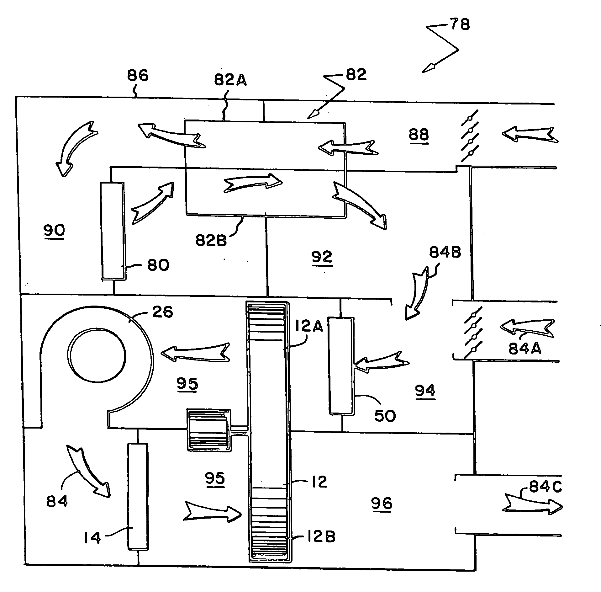 HVAC desiccant wheel system and method