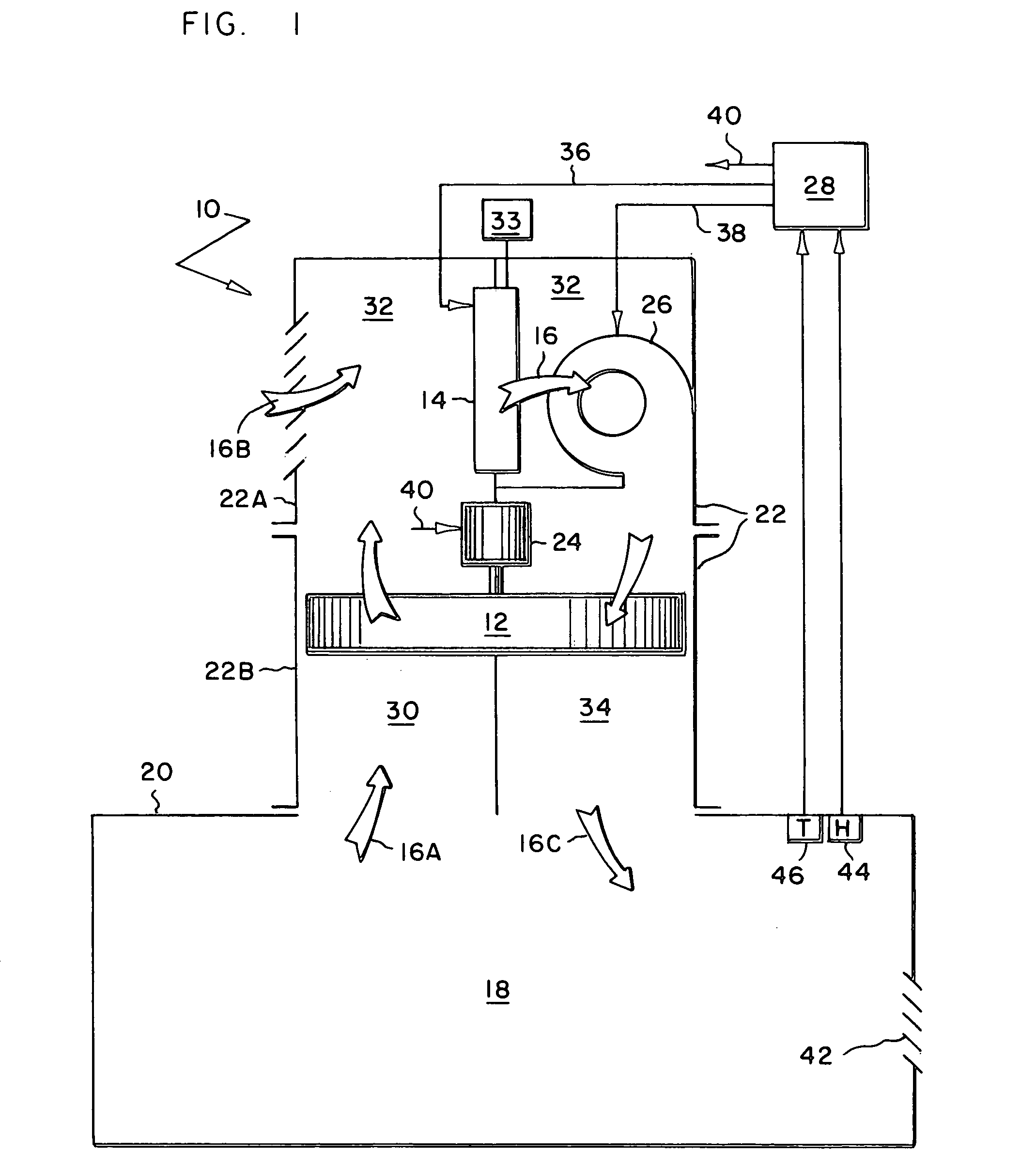 HVAC desiccant wheel system and method