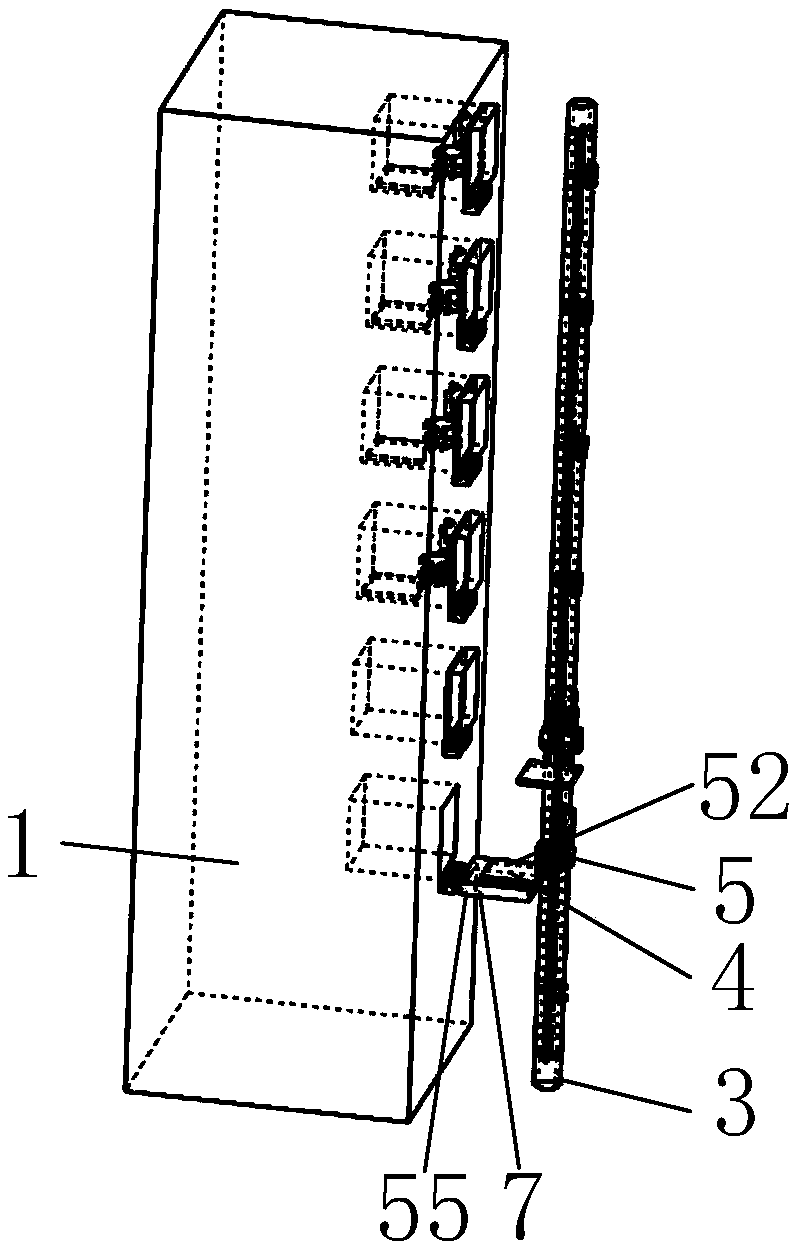 Fire escape device for high building