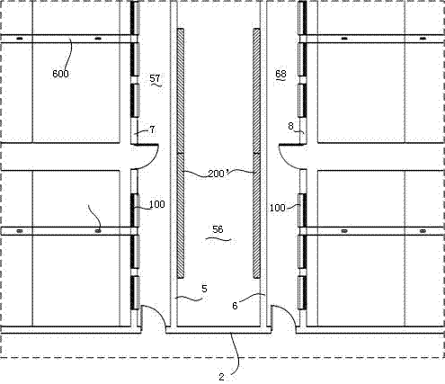 North large-scale breeding pig house