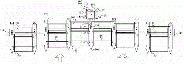 A wave energy conversion power generation device