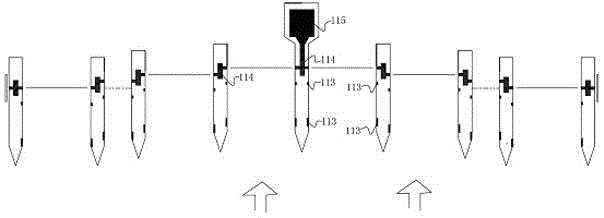 A wave energy conversion power generation device