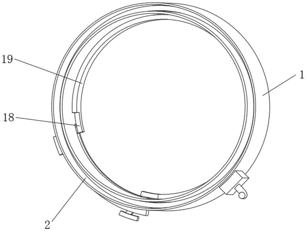 Dual-functional cigar knife capable of realizing positioning and girdling