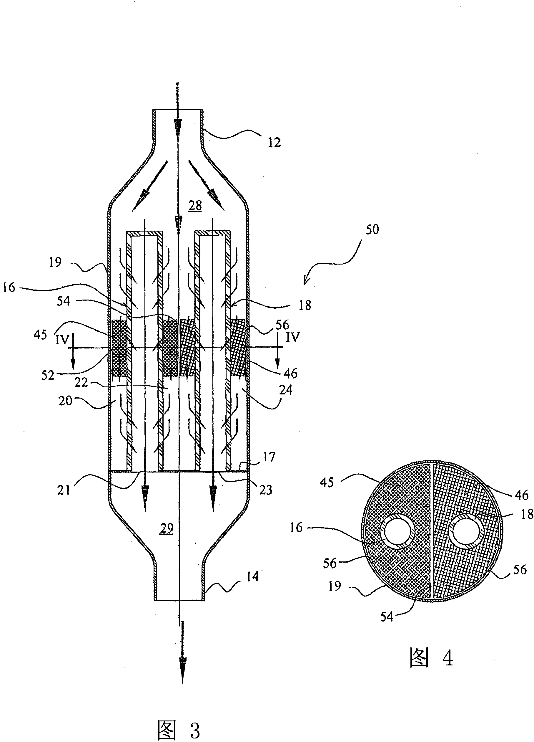 A filter group for fluids