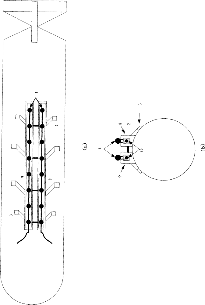 Dual-fin array sonar equipment