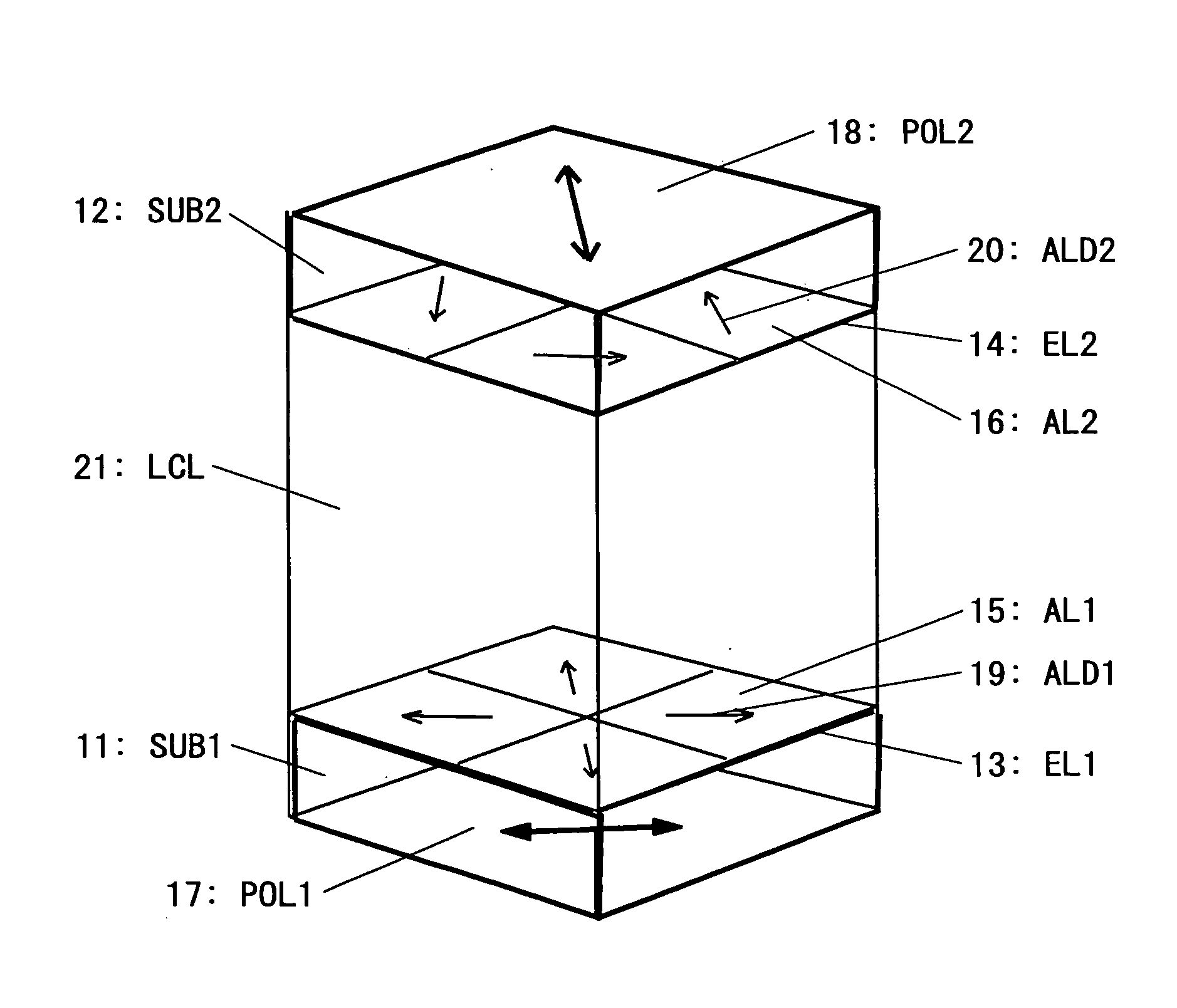 Liquid crystal display element