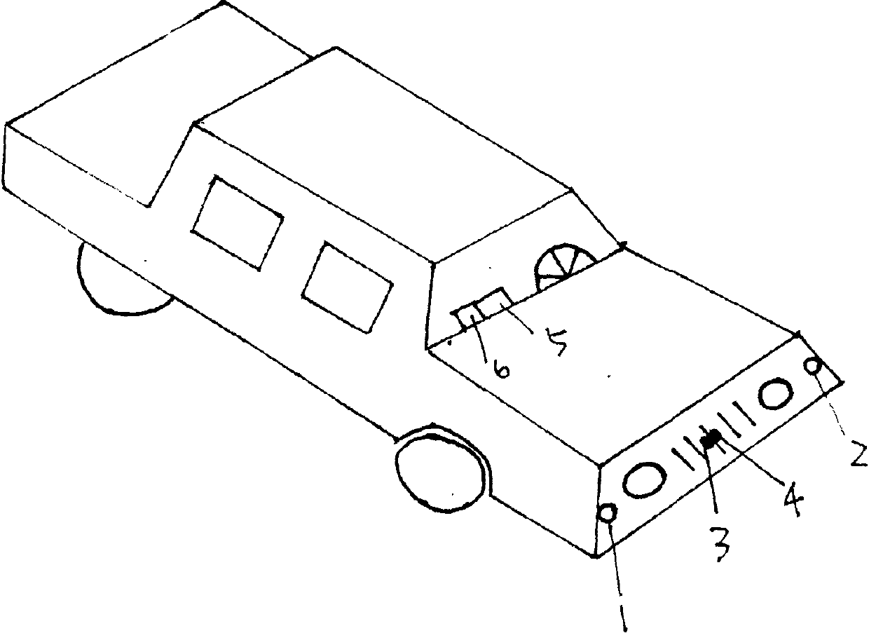 All-weather automobile radar anti-collision driving system