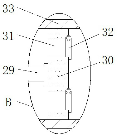 Water flow driving type desilting device capable of being conveniently attached to riverbed for water conservancy construction