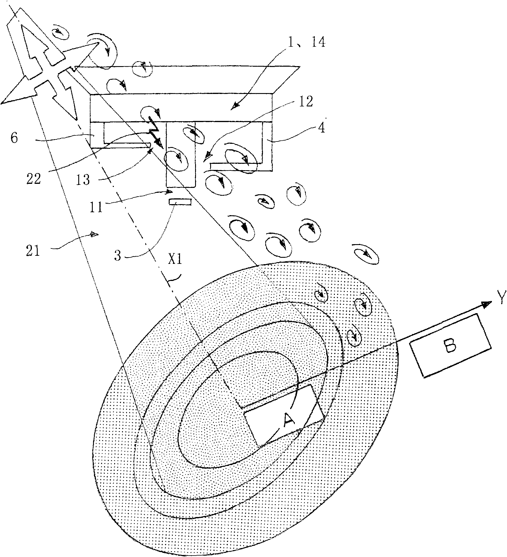 Step type spark plug