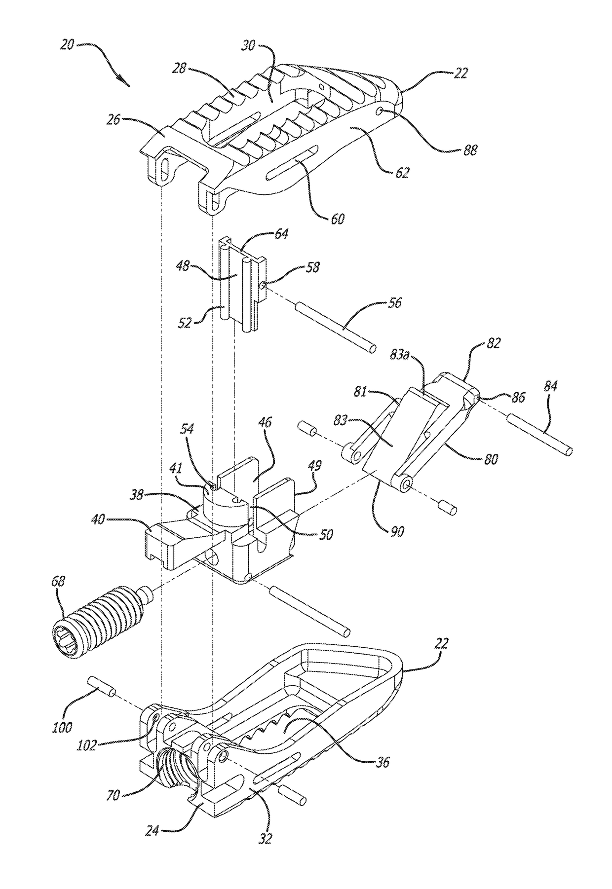 Expandable interbody implant