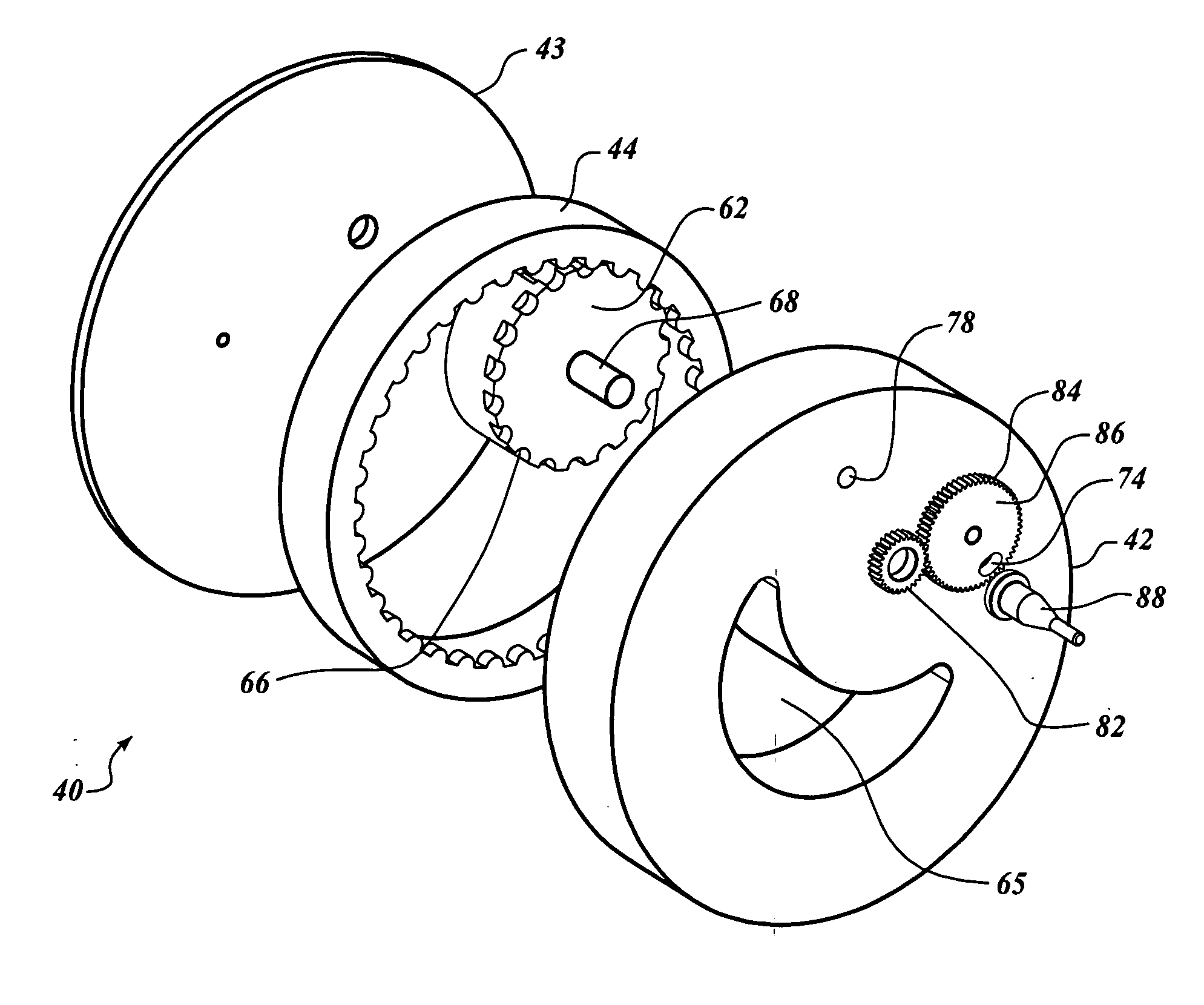 Rotary machine and thermal cycle