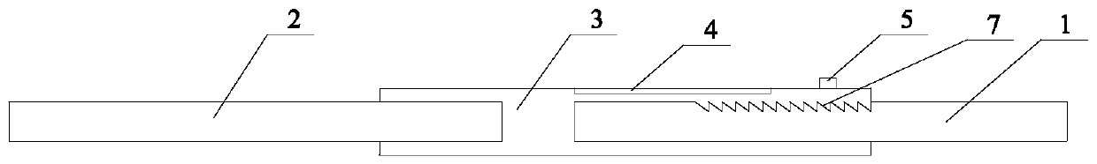 A ratchet-shaped automatic growth valve