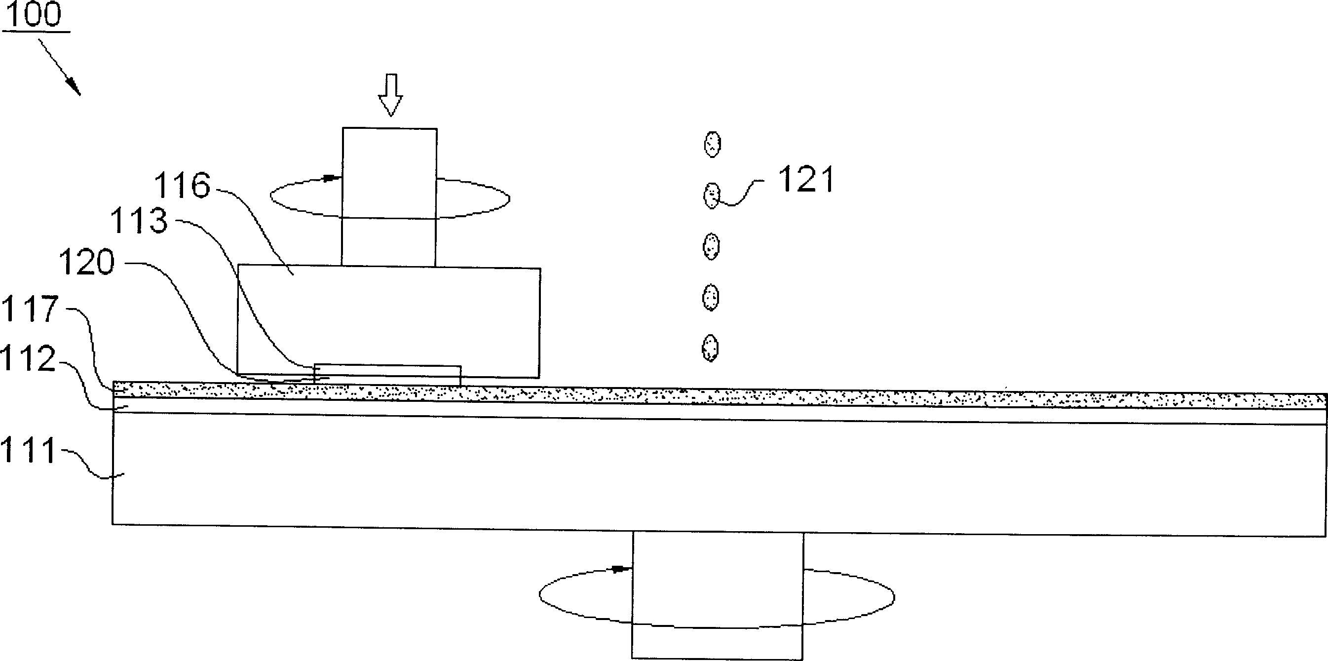 Lapping sheet and its manufacturing method and polishing device