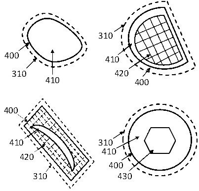 Control method for graded preheating of powder bed and additive manufacturing device