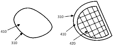 Control method for graded preheating of powder bed and additive manufacturing device