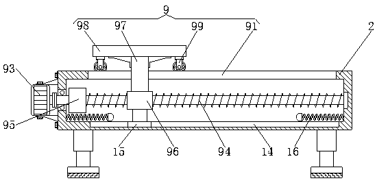 Stacking programming quick-opening module device