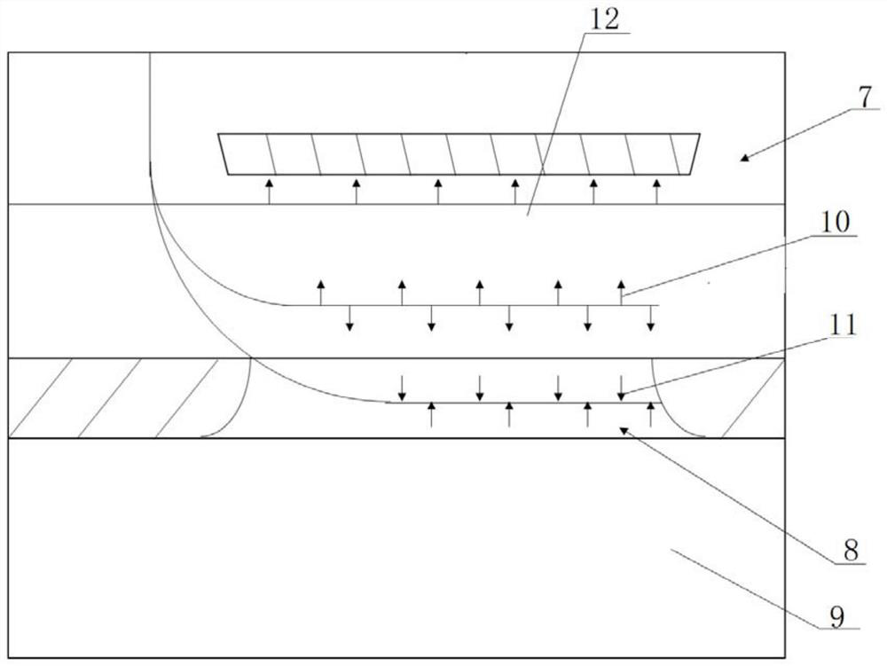 Natural gas hydrate exploitation system and method combined with CO2 gas burying