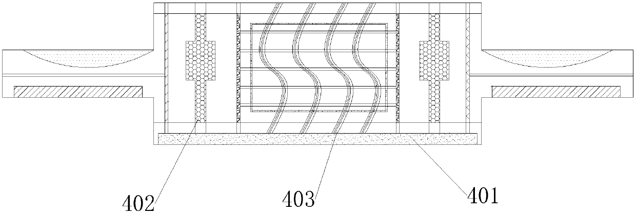 Rapid welding device for wear-resistant composite steel plate