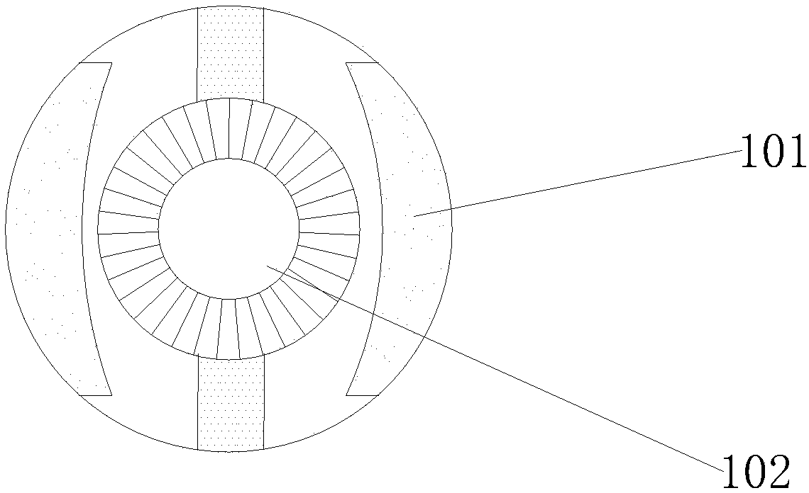 Rapid welding device for wear-resistant composite steel plate